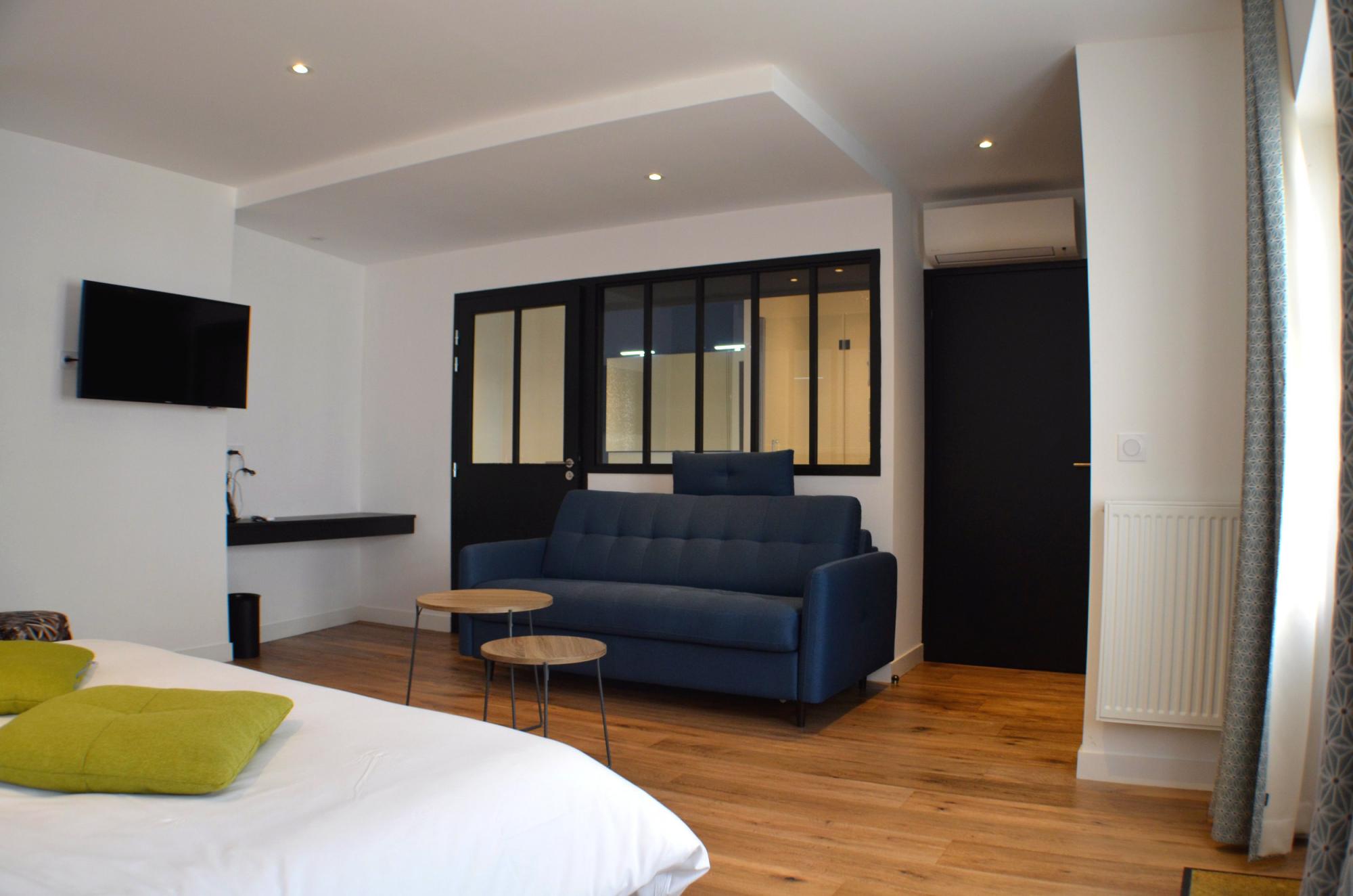 Suite + hotel rooms : Hotel *** Le Vieux GrÃ©ement in La Couarde-sur-Mer (Island of RÃ©)